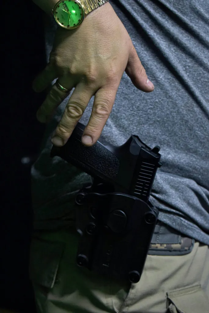 Concealed Carry holstering